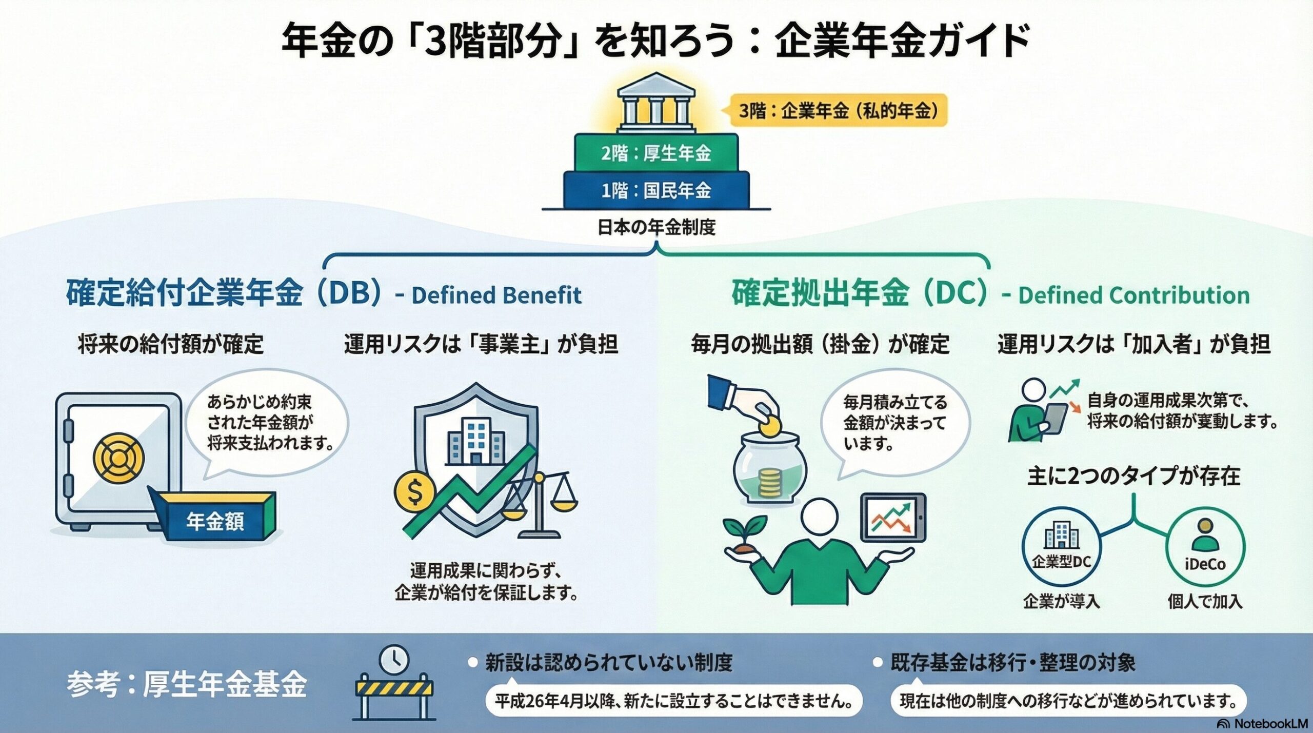 企業年金（3階部分）の概要